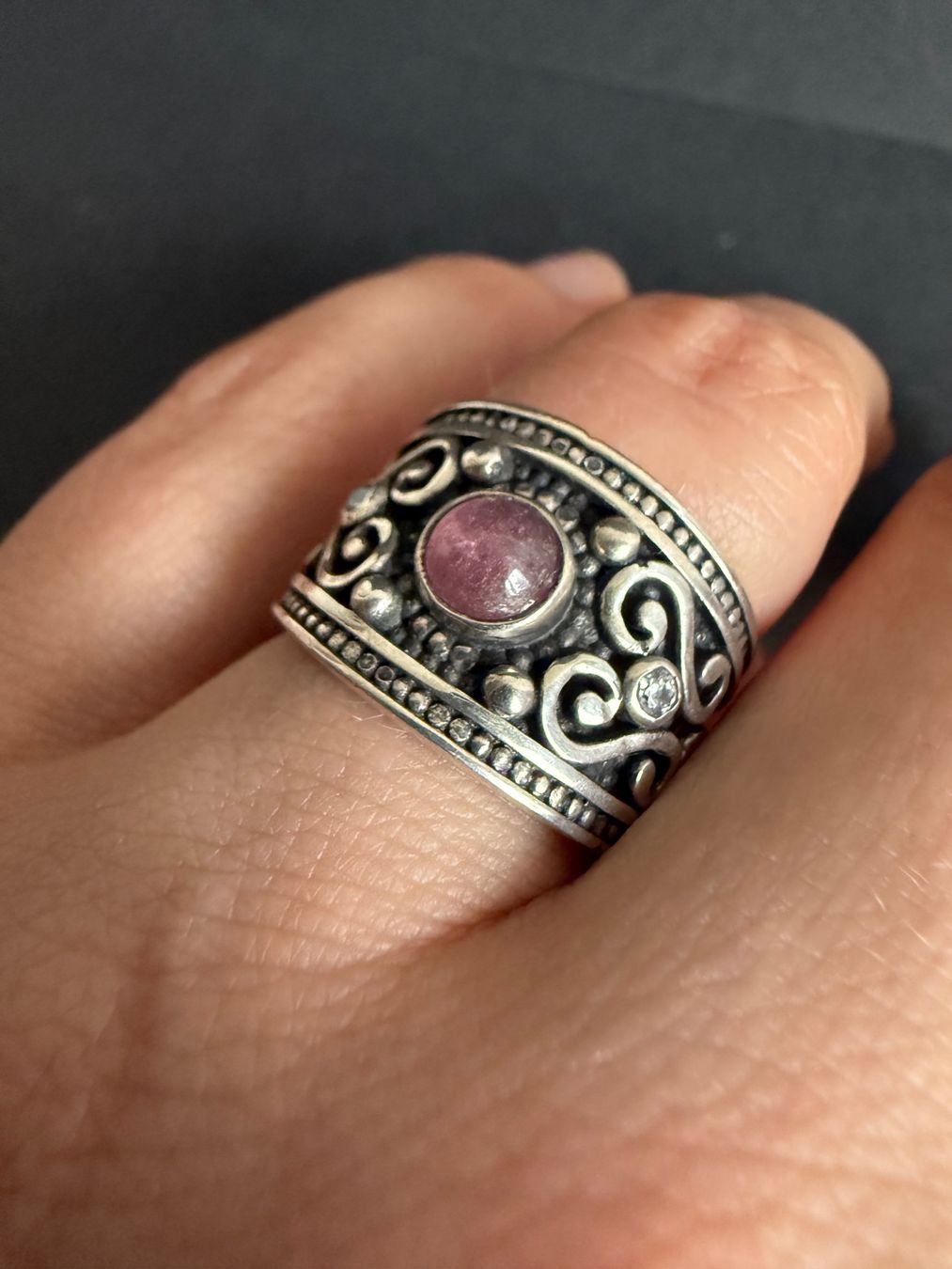 Ringe: Silber Ring mit Amethyst 925 – Gebraucht aus Spiegel b. Bern von Rogger72 7