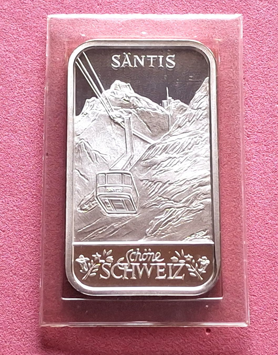 Metalli preziosi: SCHÖNE SCHWEIZ - SÄNTIS - OVP – Usato da Boniswil venduto da dpd4coins