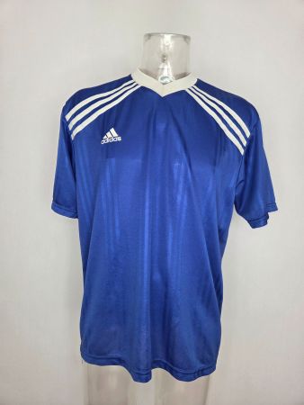 Vintage adidas Fussballtrikot 2000 Made in UK - L