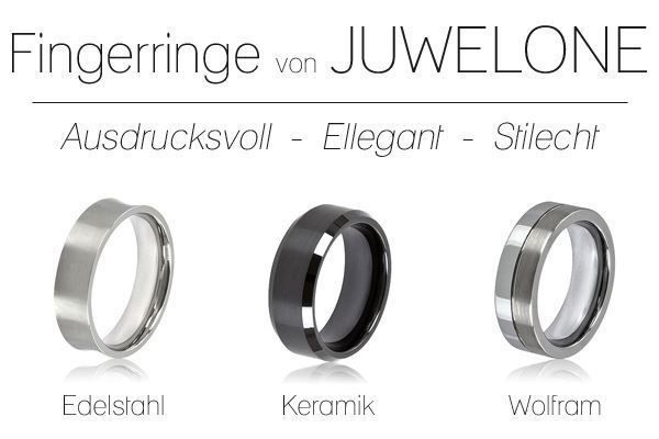 Anelli: Fingerring Ring Wolfram + Keramik – Nuovo e nell'imballaggio originale da Rütihof venduto da FALKENKOENIG_SCHMUCK 1