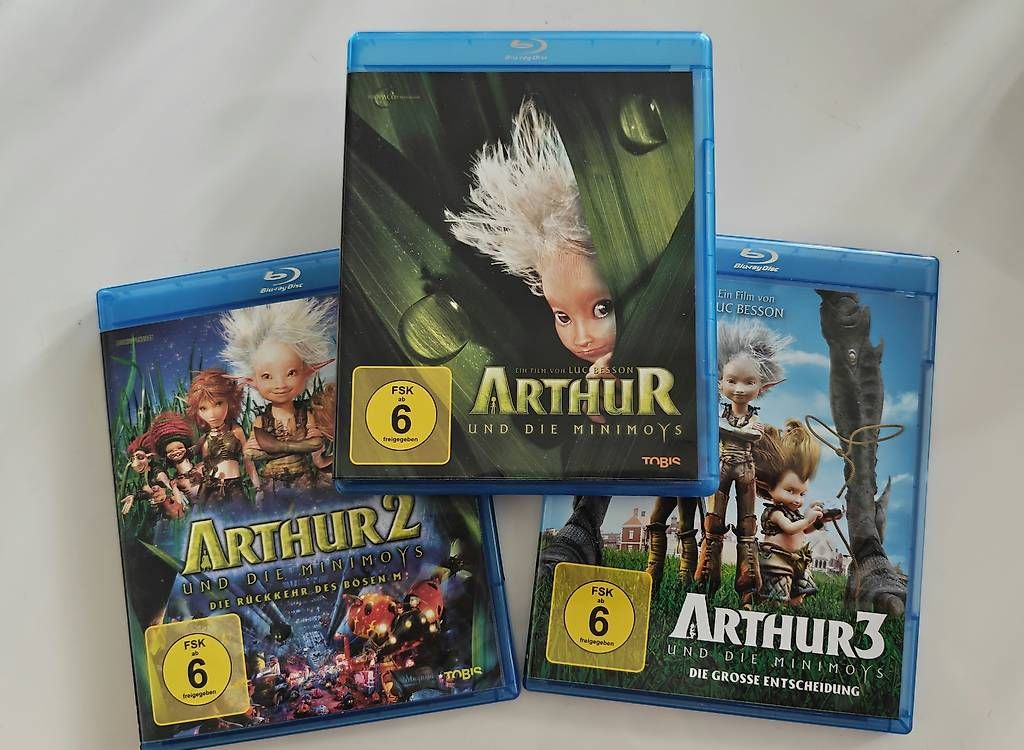 Tutti i DVDs: Arthur 1 - 3 (Blue-Ray) – Usato da Volketswil venduto da Blausterne