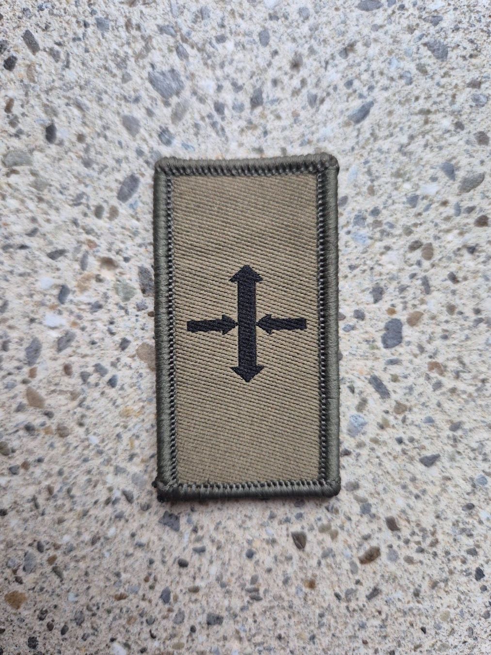 Schweizer Armee Placchette & Badge: Dienstzweigabzeichen Informatikpionier mit klett – Nuovo e nell'imballaggio originale da Riedholz venduto da fr_sIruP