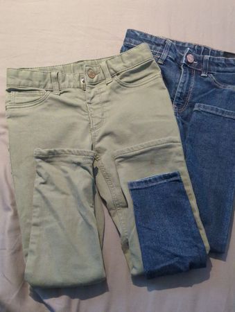 H&M Mädchen Jeans Hose Gr. 116