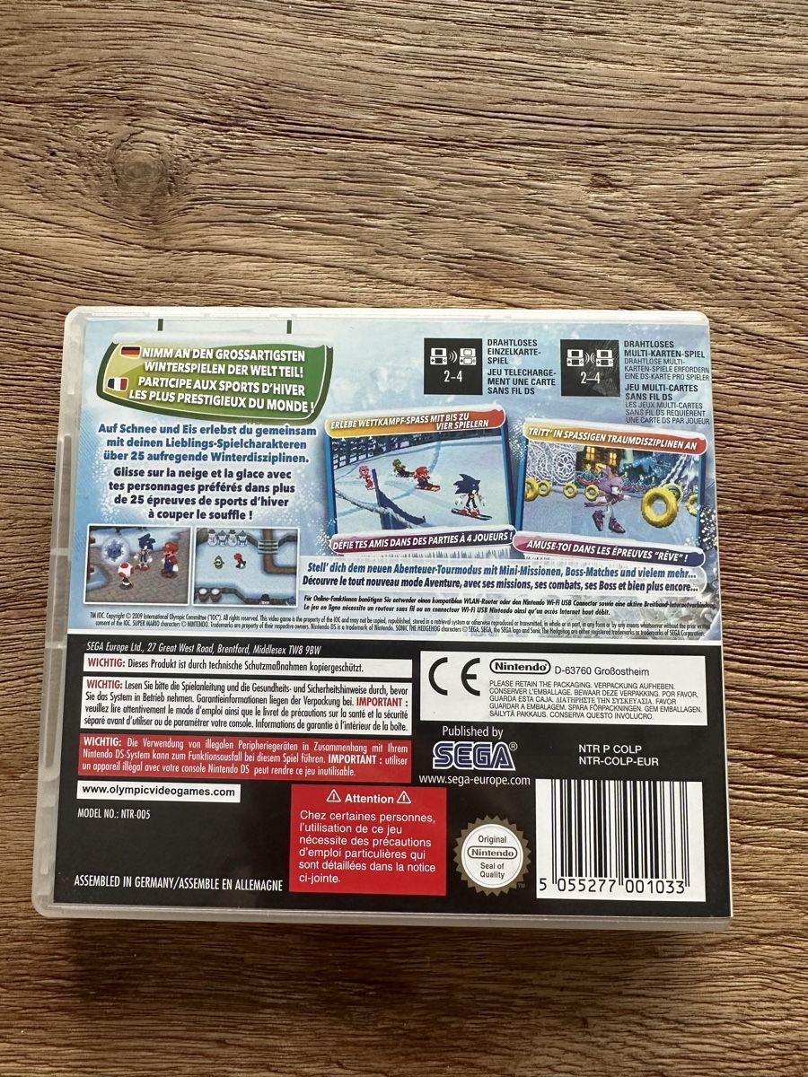 Nintendo Giochi: NDS Mario & Sonic Olympische Winterspiele – Usato da Dänikon ZH venduto da Annikaberg 2