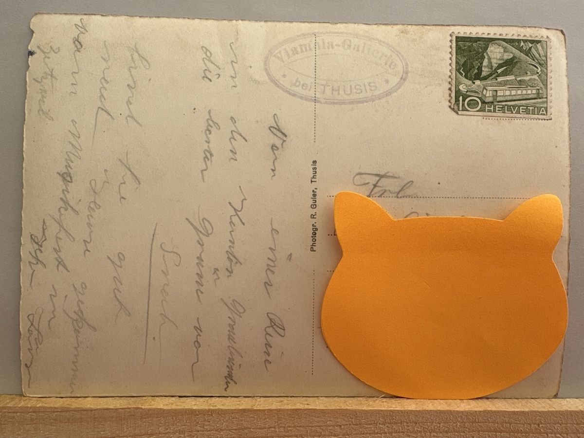 Cartoline postali: AK von Viamalaschluckt Brücke – Usato da Rümlang venduto da Kartenpost1 1