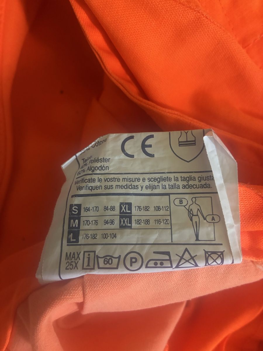 Hosen: Arbeits-Hose orange reflektierend Grösse M guter Zustand – Gebraucht aus Zürich von Sergio.BR 2