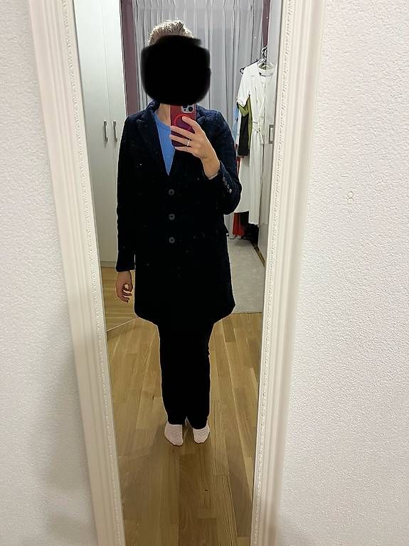Cappotti: MANTEL OVERSIZE DUNKELBLAU ZARA – Usato da Liebefeld venduto da suc_5r8g