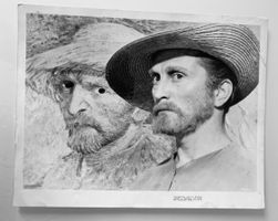 Top Foto 1956 Kirk Douglas als Vincent van Gogh