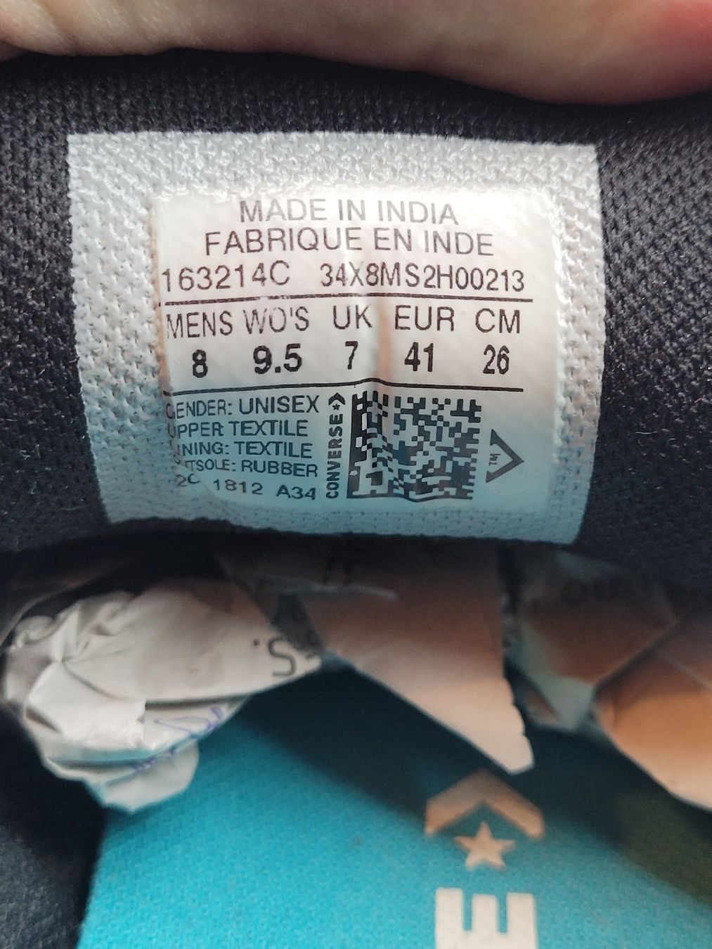 Converse Herrenschuhe: Converse unisexe, Taille 41 – Gebraucht aus Cernier von Moose6 5