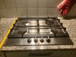Siemens Gaskochstelle Edelstahl