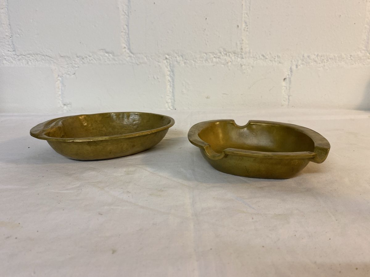 Cendriers: 2.Vintage Aschenbecher aus Messing – D'occasion à sursee par trilli-tralli 1