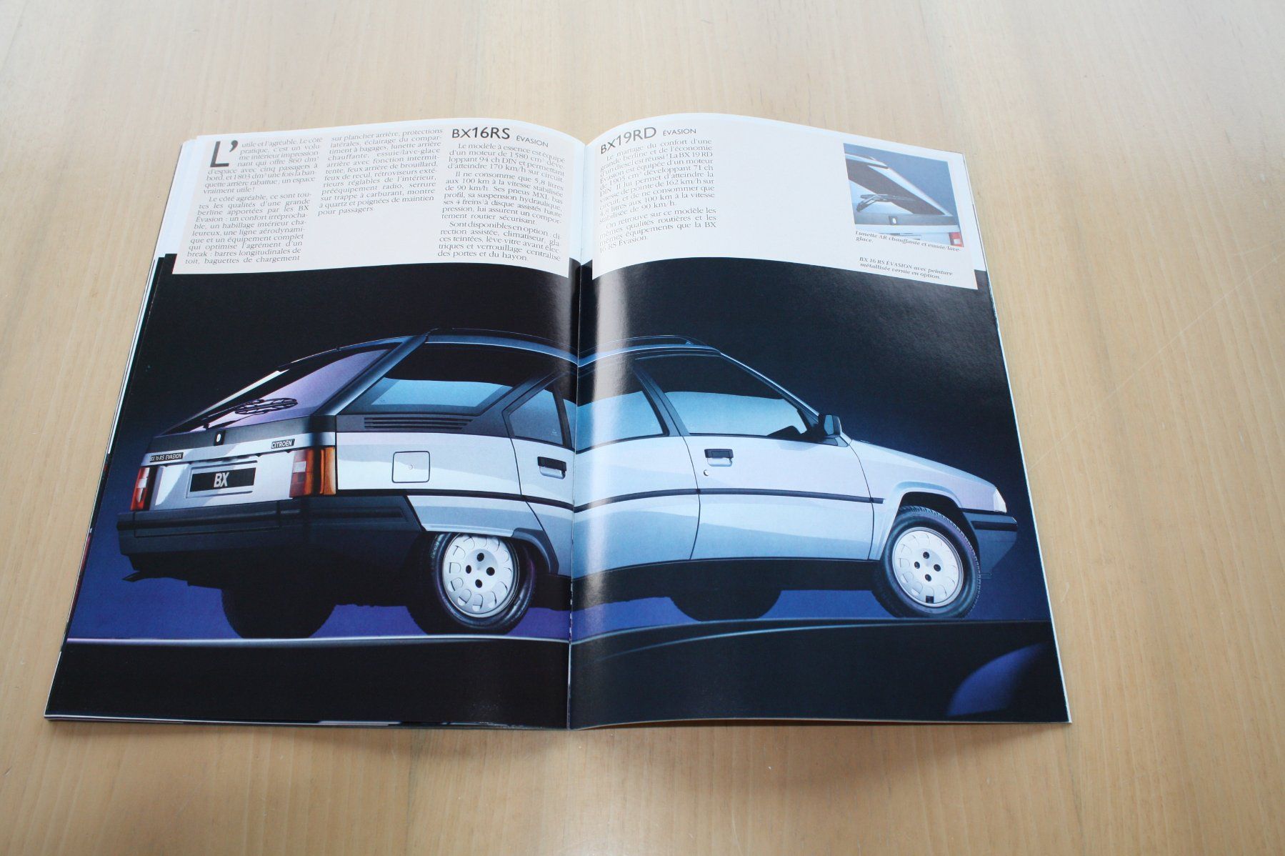 Citroën Documenti: Citroen BX Prospekt 9/1988 FR – Usato da Wikon venduto da erwin400 9
