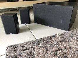 HECO subwoofer + Satelliten (passiv)
