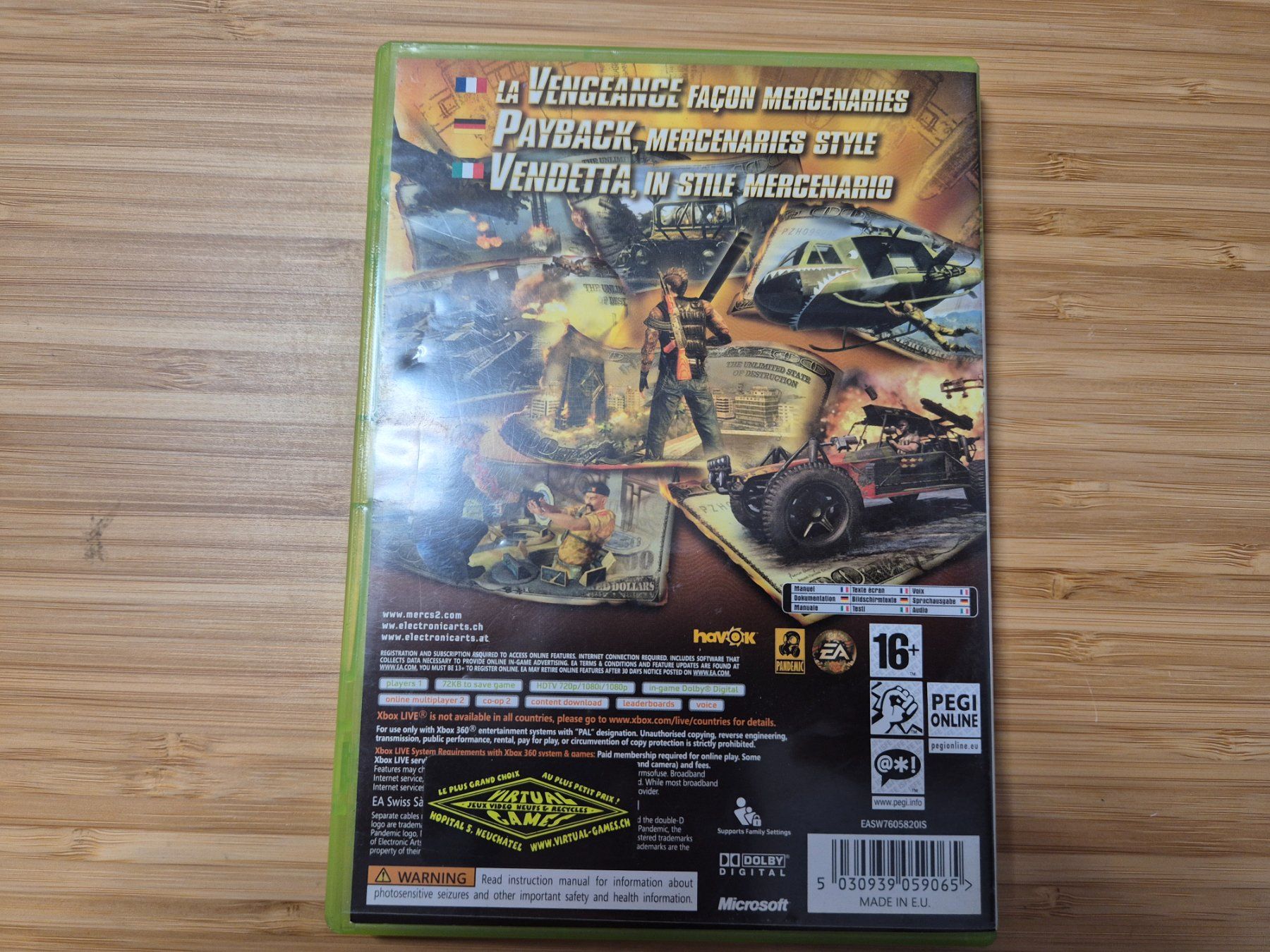 Giochi: Mercenaries 2 für Xbox 360 – Usato da Ried-Muotathal venduto da Kaegi16 2