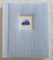 Handgemachtes Fotoalbum für Baby's und Kinder "Auto"