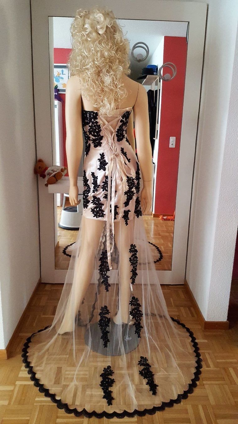 Vestiti: Sexy Abendkleid Spitze Tüll Gr. 34 oder 36 - AUSVERKAUF!!! – Nuovo e nell'imballaggio originale da turbenthal venduto da lory300zx 1
