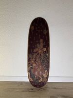 Custom Skateboard - Cruiser Flatdeck, Stoffinlay, Fieberglas