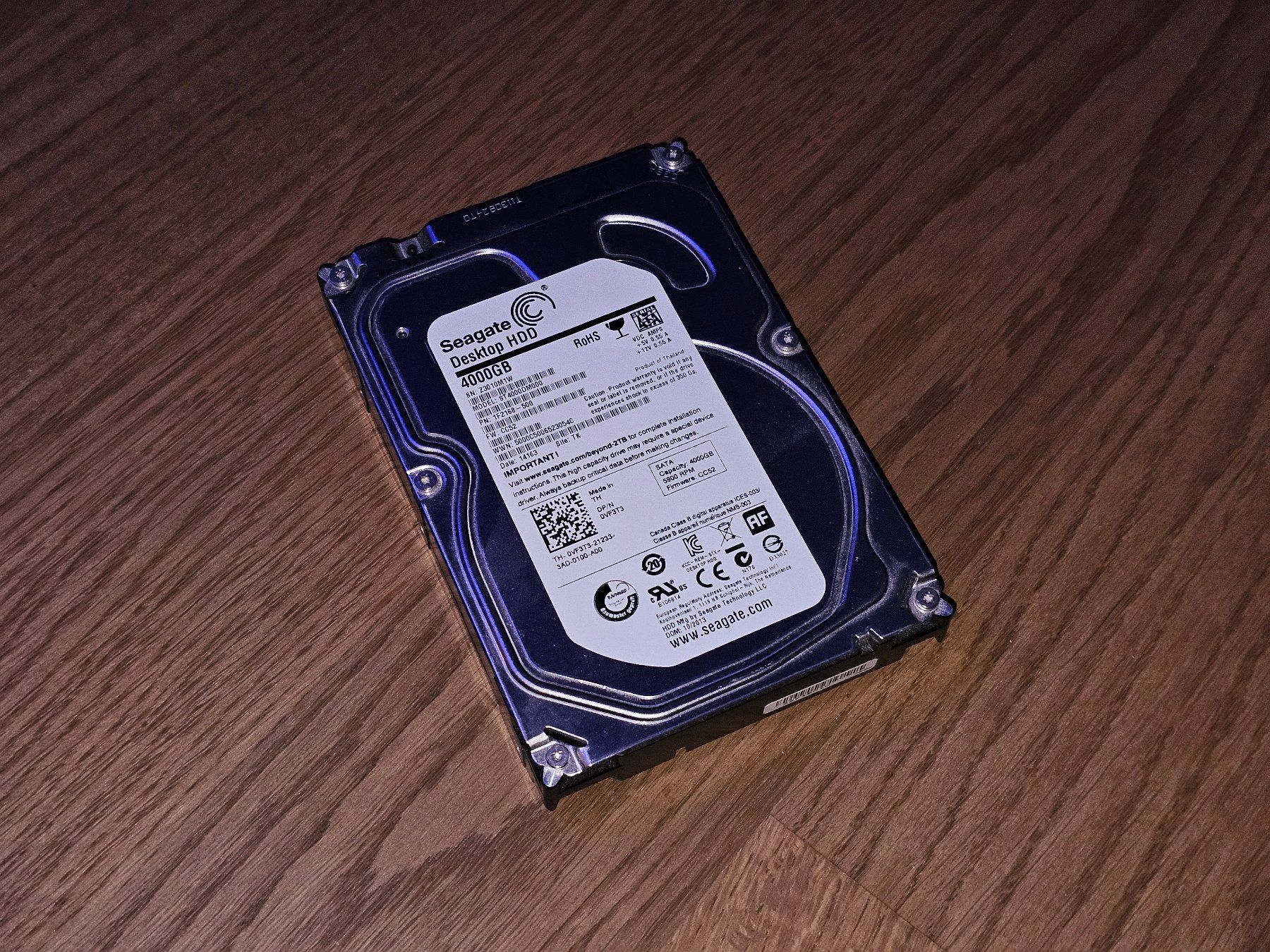 Seagate Harddisks: Seagate Harddrive 4TB – Gebraucht aus Weiach von xx-xx