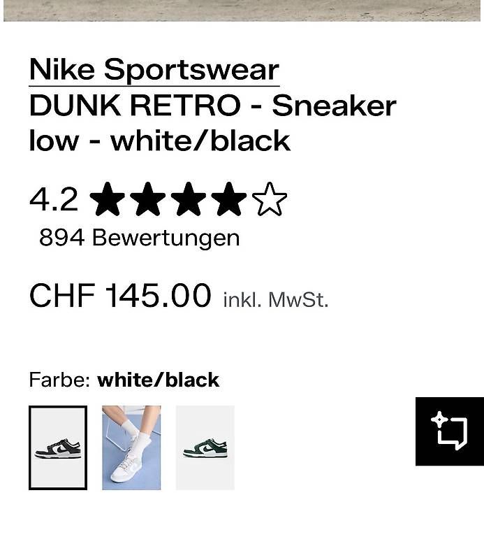Chaussures hommes: Sneakers NIKE – D'occasion à Horgen par braids3 1
