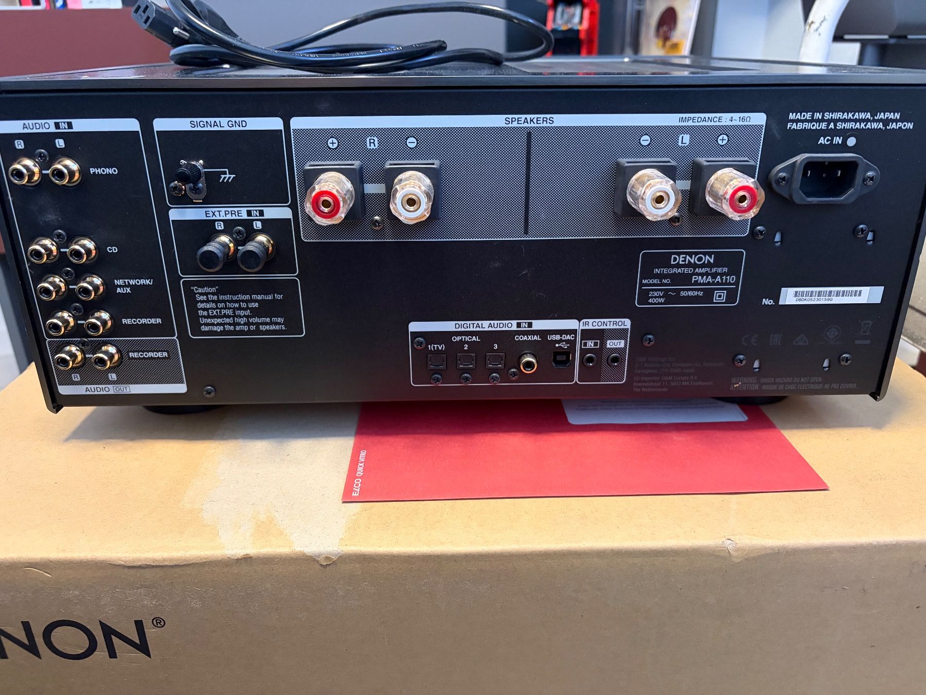 Denon Amplificatori: Ampli Denon PMA-A110  - Etat Impeccable! – Usato da Vionnaz venduto da urban75 4