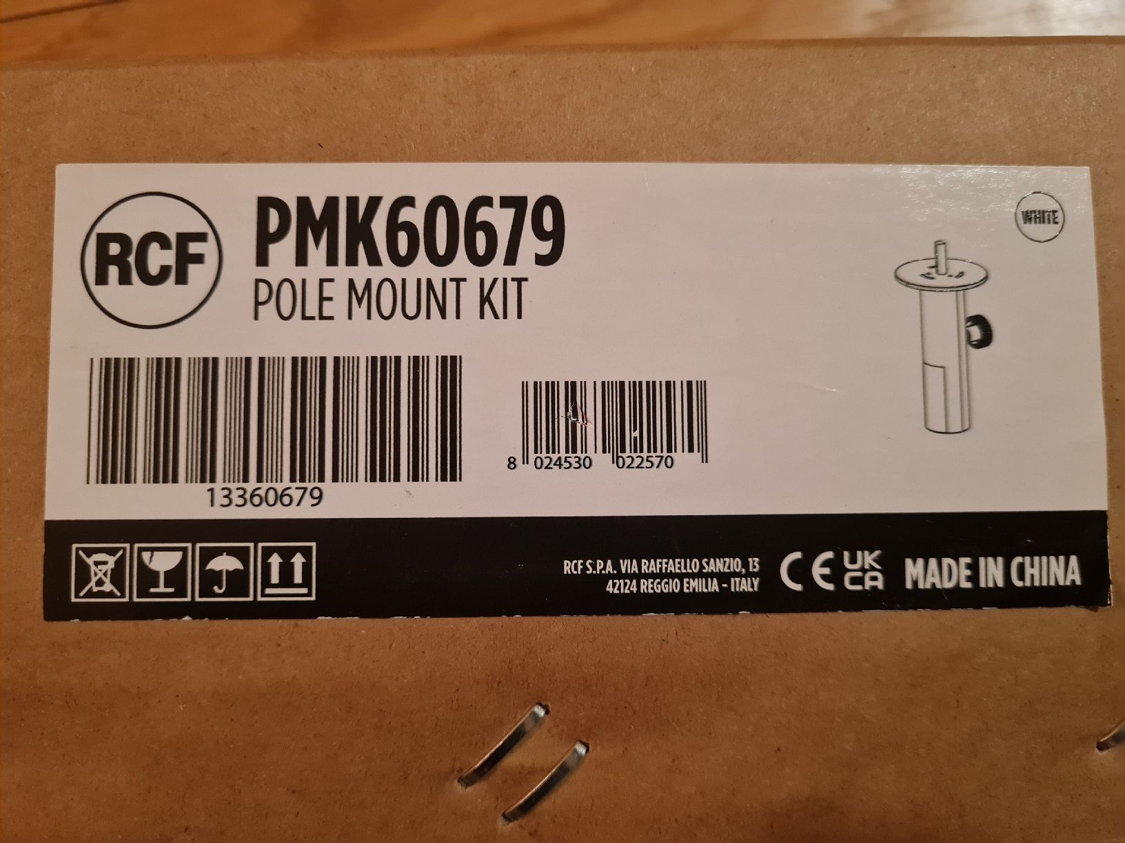 Laufwerke & Adapter: Pole Mount Kit RCF – Gebraucht aus Titterten von mro_2csc