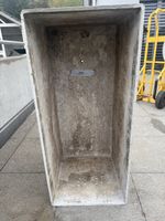 Pflanztrog Eternit rechteckig 200 Liter guter Zustand