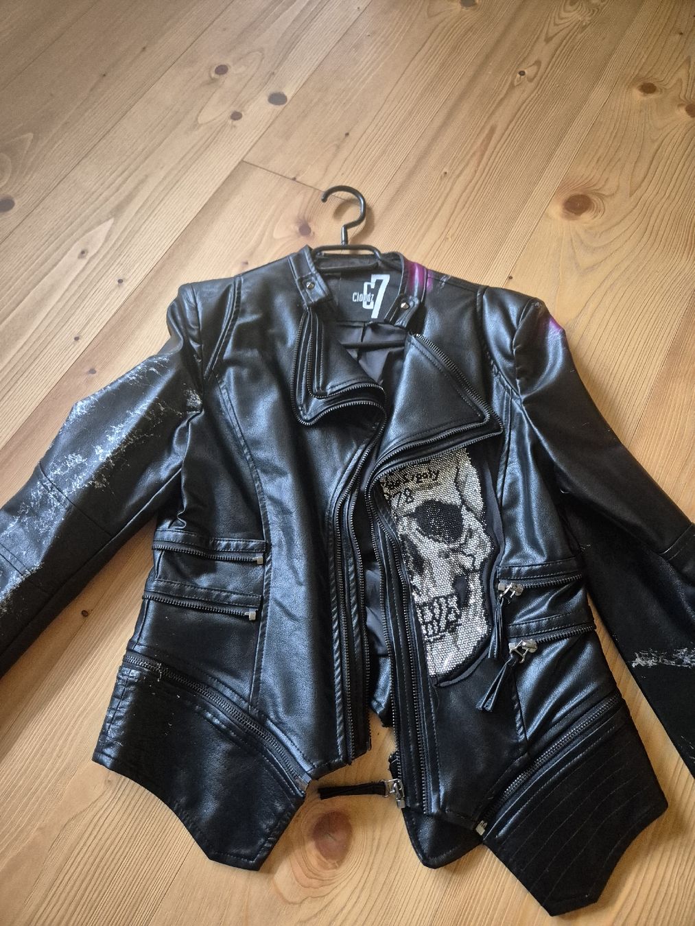 Giacche: Lederjacke Cloudz C7 Kunstlederjacke mit Totenkopf – Nuovo (secondo la descrizione) da Schaanwald venduto da Gismo034 8