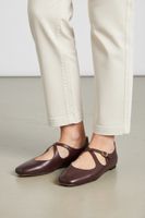 Bally Beliska Ballerina Rotbraun Gr. 38