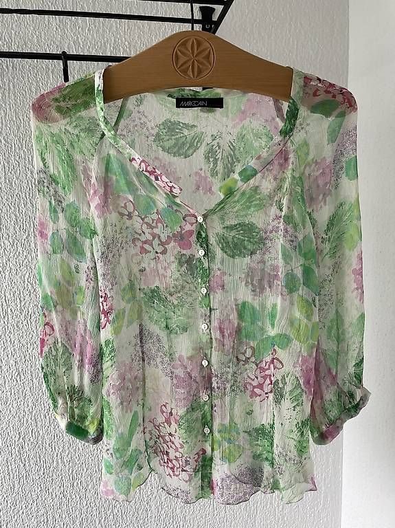 Camicette: Marc Cain Seidenbluse – Usato da Meisterschwanden venduto da xX3000Xx 2