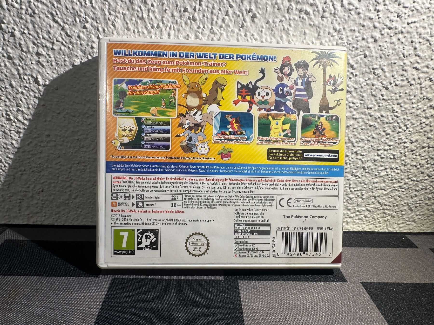 Nintendo Giochi: Nintendo 3DS Pokémon Sonne | Sun | Soleil | Mulitilanguage – Usato da Kappel SO venduto da MyFunBox 1