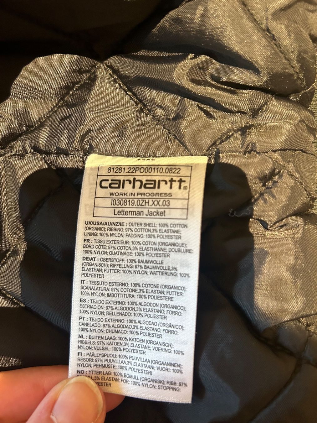 Carhartt Jacken: Carharrt Letterman Jacket – Neu (gemäss Beschreibung) aus Mönchaltorf von johanna_k06 7