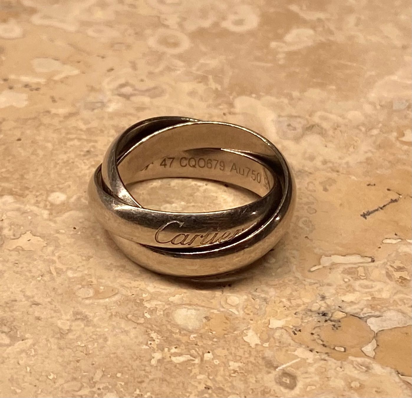 Cartier Ringe: Cartier Trinity ring | white gold | 47 – Gebraucht aus Mont-sur-Rolle von stuf_ui9o 1