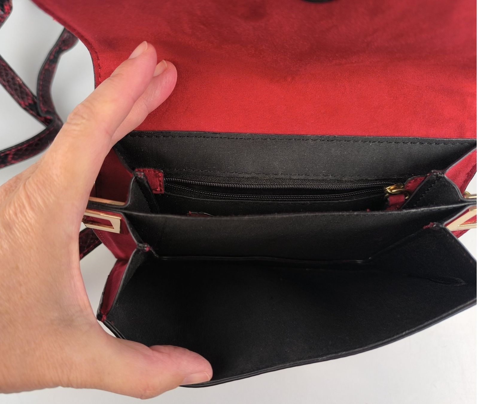 Borse da donna: Handtasche Schlangenlederoptik – Usato da Rüti ZH venduto da Restwert_Rueti_ZH 4