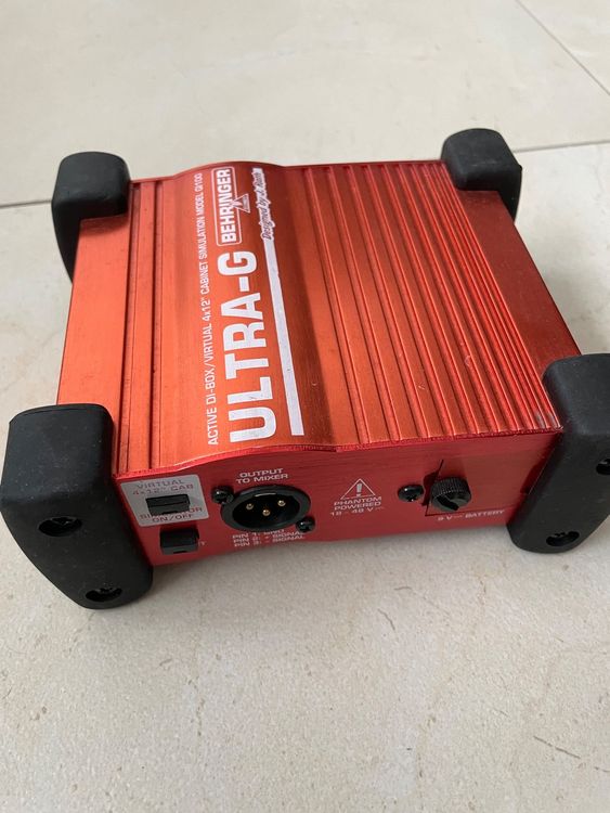 Behringer DI Box GI100 mit GitSpeakersimulation Kaufen auf Ricardo
