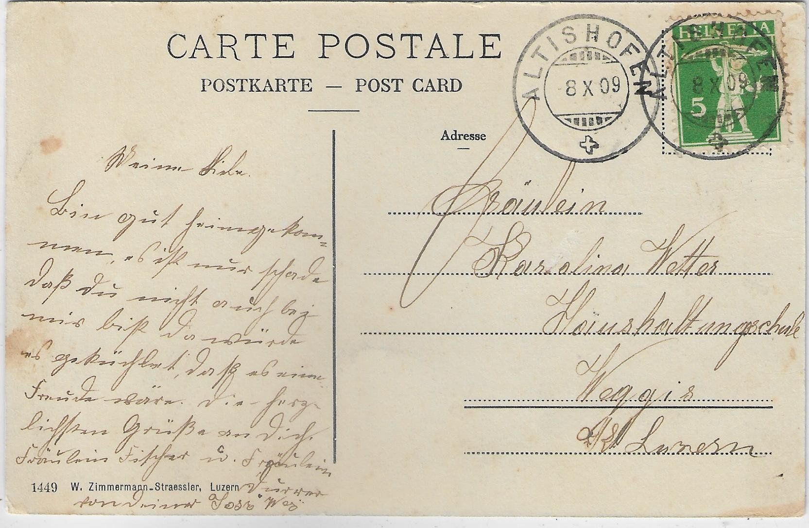 Cartes postales: Gruss aus Altishofen – D'occasion à Ettingen par Kartenplanet 1