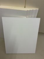 6 Platten/Tablare, weiss beschichtet 580x480x12mm