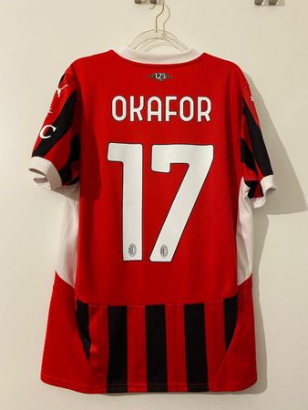 Noah Okafor 17 AC Milan 24/25 - original fan version - M