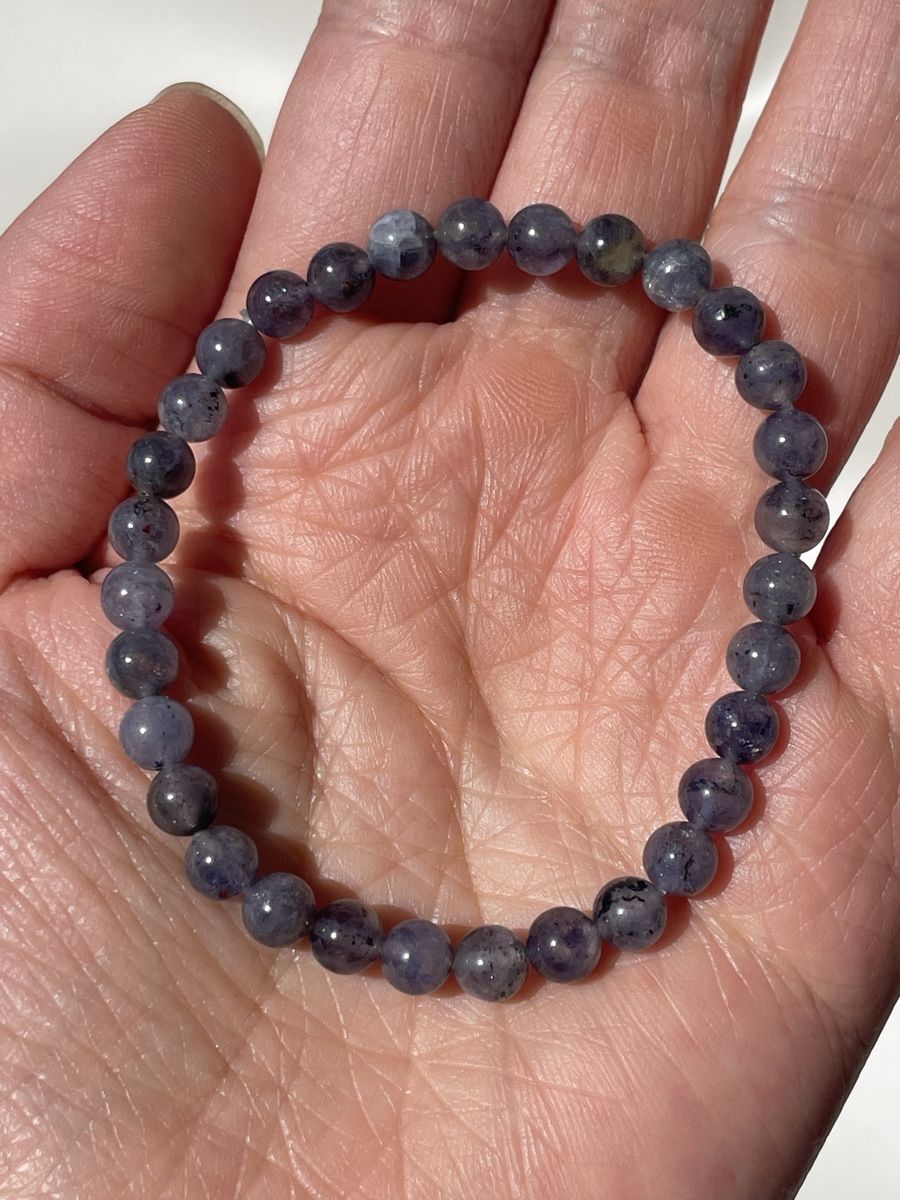 Bracciali & Braccialetti: Iolith Armband, feine Kugeln, 6.5mm – Nuovo e nell'imballaggio originale da Schiers venduto da sisikristall 1