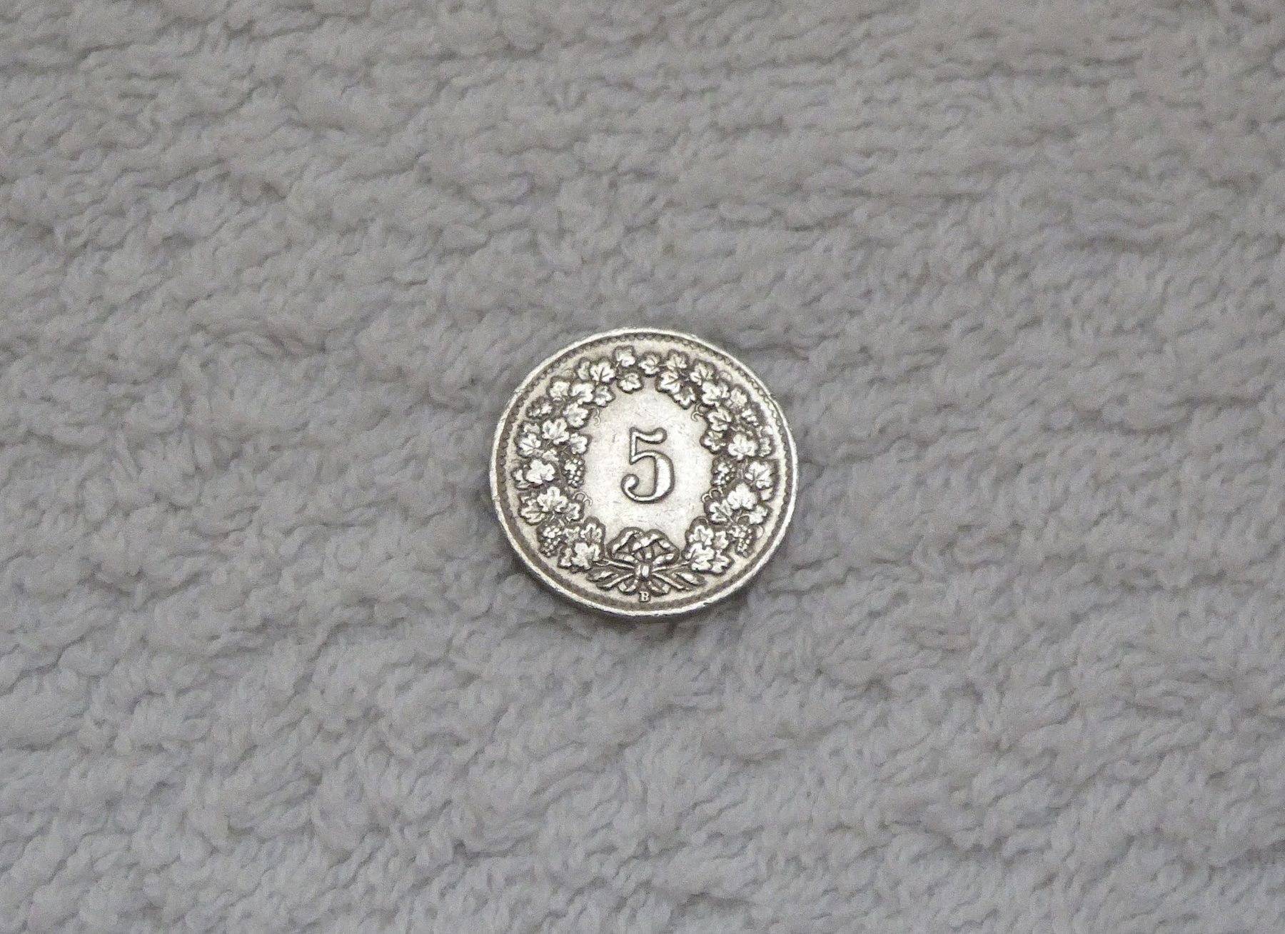 Tutti le monete: 5 centimes/rappen 1948 – Usato da Nyon venduto da Ilmi09 1