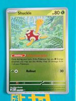 Shuckle - Reverse Holo Pokemon Mega Evolution #1.8