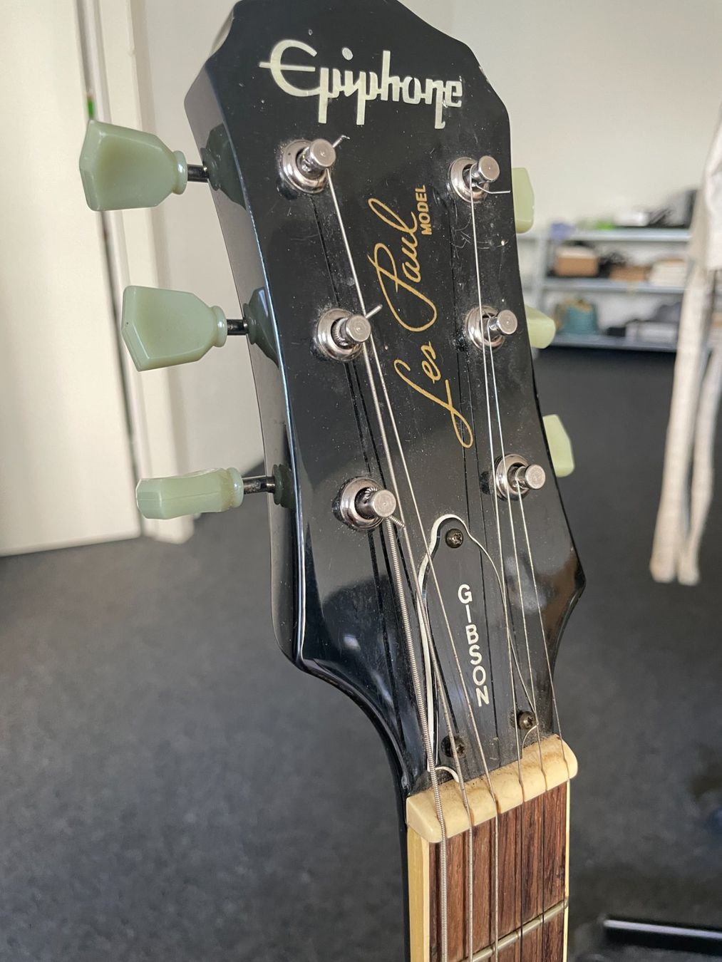 Epiphone Instruments de musique: Epiphone Les Paul Standard Ebony (1991) – Tschechien Fabric – D'occasion à Zürich par Sonic001 5