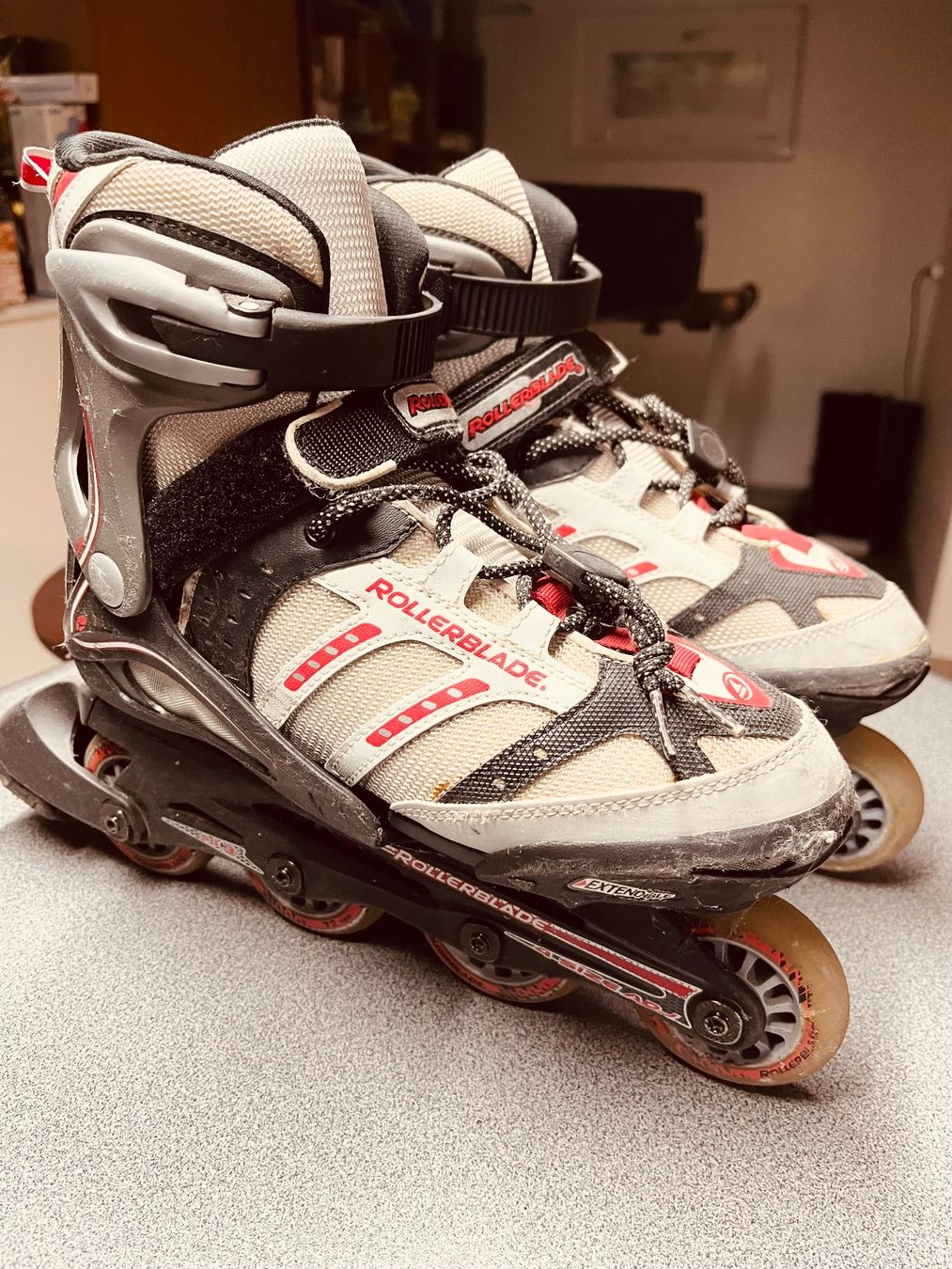 Pattini in linea & Pattini a rotelle: Inlineskates Rollerblade verstellbar – Usato da Siebnen venduto da mar_yd9r 2