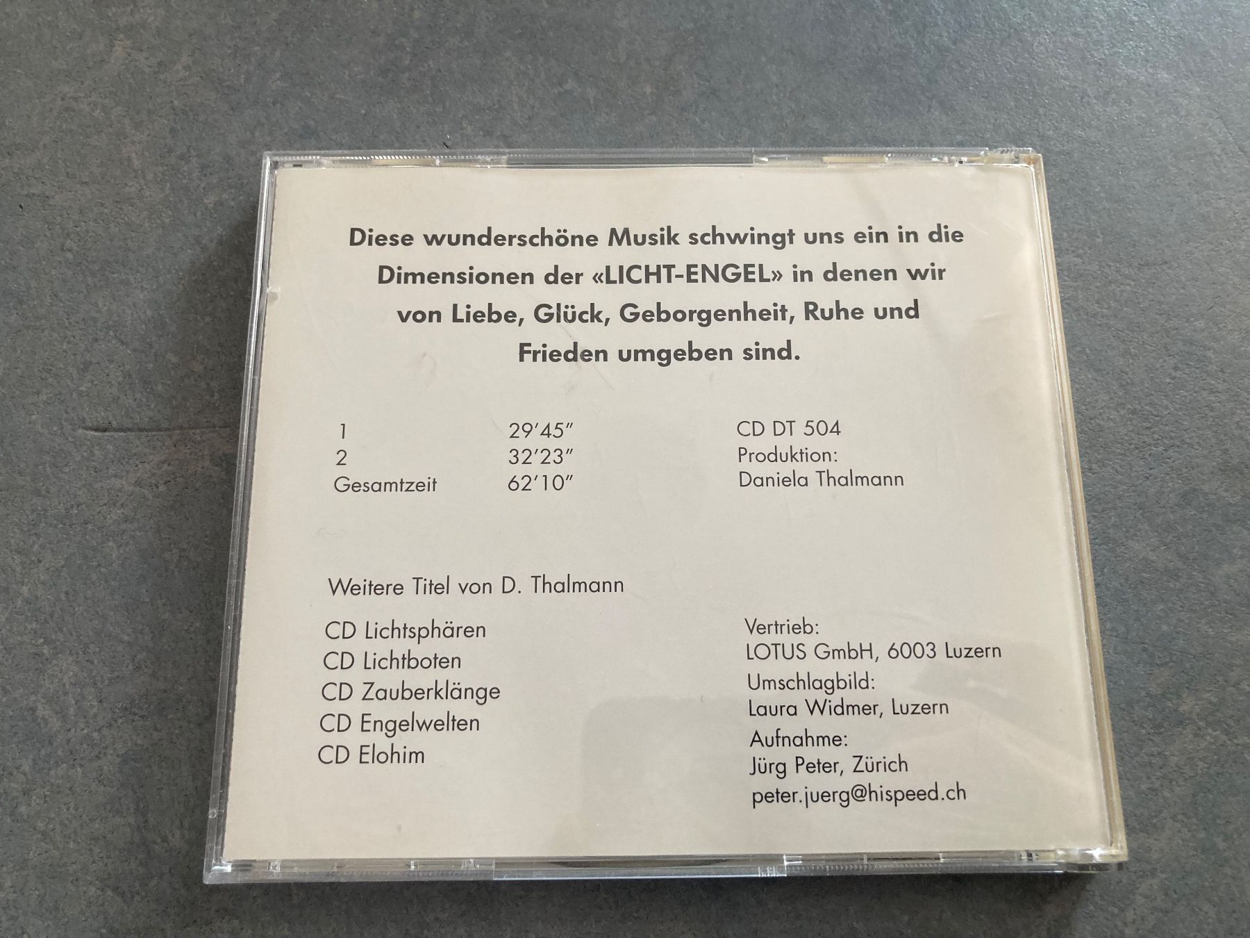 CD: Licht Engel CD - beruhigende Musik – Usato da Jona venduto da sar_sr7y 1