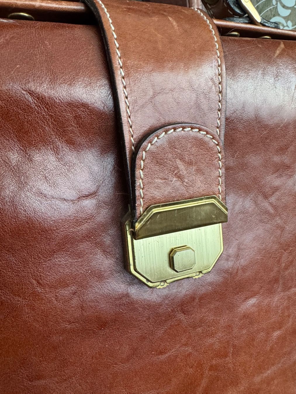 Valigie & Borse: Vintage Ledertasche Aktentasche – Usato da Obfelden venduto da cesarina10 2
