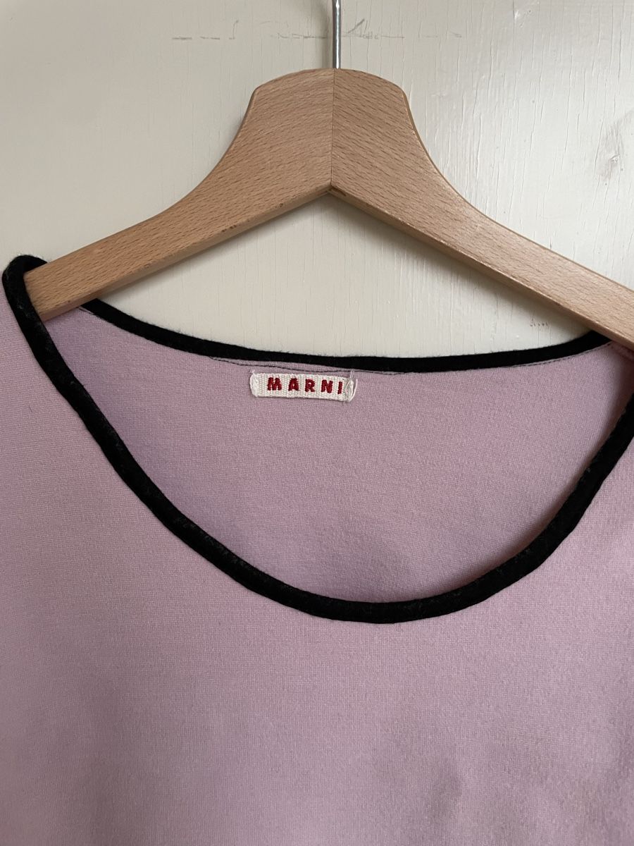 Marni Maglioni & Felpe: Marni Pullover, Grösse 40, Rosa mit schwarzen Details! – Usato da Zürich venduto da sch_rxz8 1