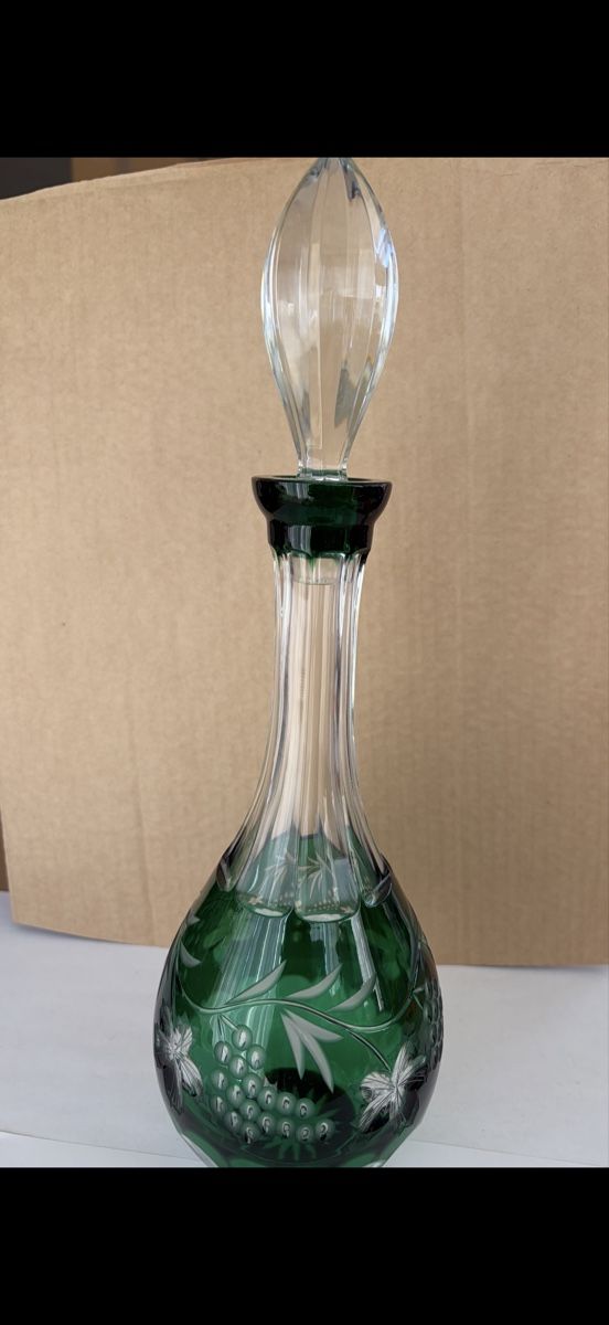 Caraffe: Carafe en Cristal taille main – Usato da Echallens venduto da leo_dk2d 2