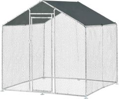 Freilaufgehege 2x2x2m mit Sonnendach
