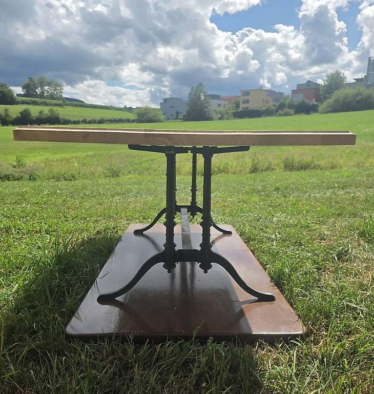 Tische: Beizentisch massiv Ulme 220x100 – Gebraucht aus St. Gallen von Rene123