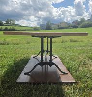 Beizentisch massiv Ulme 220x100