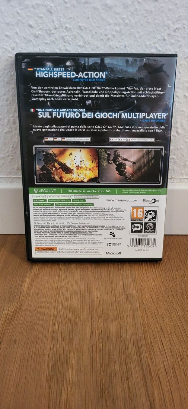 Microsoft Spiele: Xbox 360 - Titanfall – Gebraucht aus Münsingen von DigitaleSpielecke 1